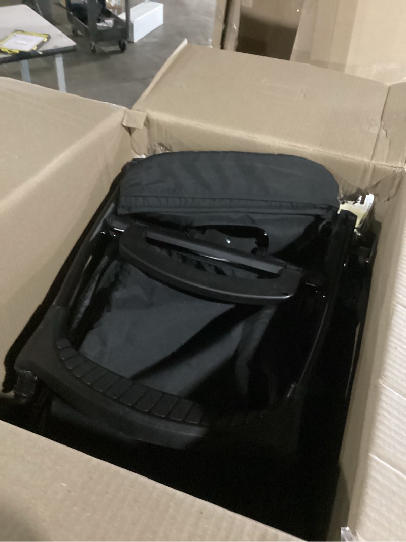 Condition photo showing Good Condition for chicco mini bravo plus lightweight stroller for babies and toddlers, 3-position reclining seat and upf-rated canopy, child and parent trays, self-standing fold | graphite/grey