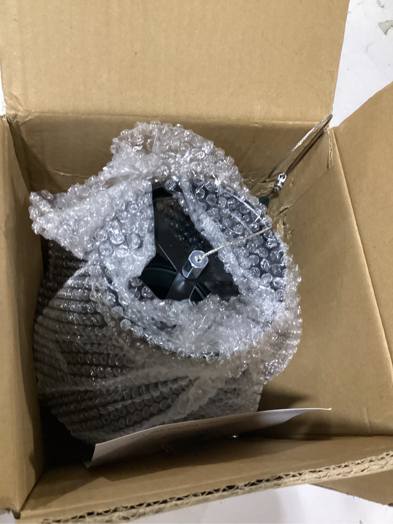 Condition photo showing New/Like New for Squirrel Proof Bird Feeder - 360° Feeding Perch Tray for Outdoor Hanging Wild Bird Seeds, Dark Green. 11"H Dark Green