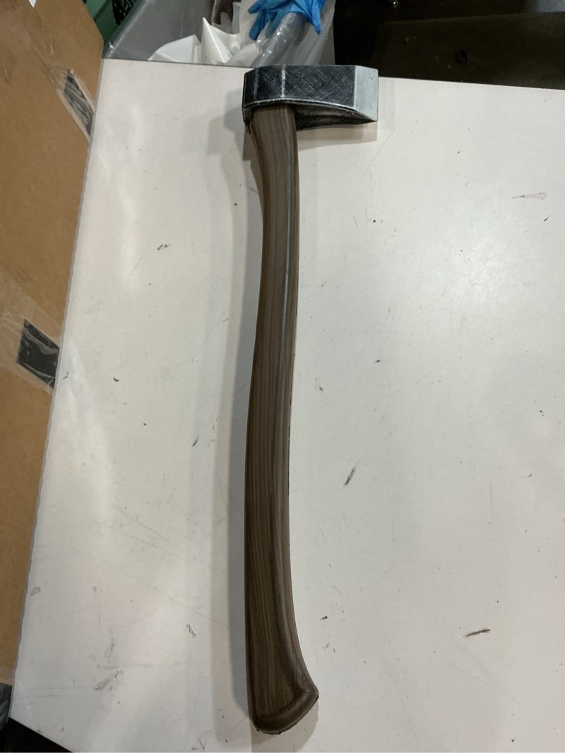 Condition photo showing Good Condition for 27" realistic foam felling axe toy larp cosplay weapon