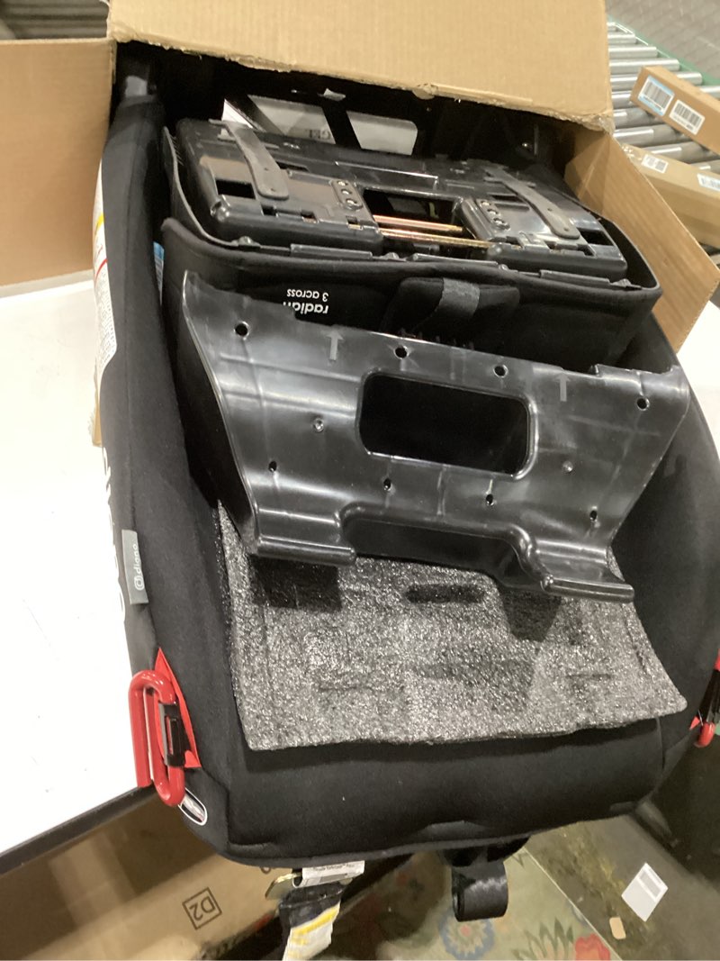 Condition photo showing New/Like New for Diono Radian 3R, 3-in-1 Convertible Car Seat, Rear Facing & Forward Facing, 10 Years 1 Car Seat, Slim Fit 3 Across, Jet Black Radian 3R Fits 3 Across Black Jet