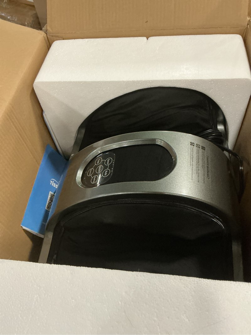 Condition photo showing As Is for TISSCARE Shiatsu Foot Massager with Heat, FSA Eligible HSA Foot Massager for Plantar Fasciitis, Neuropathy, Circulation and Pain Relief, Massage Feet at Home/Office, Gift for Men and Women