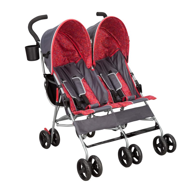 Lx Side Double Convenience Stroller Adequate Storage