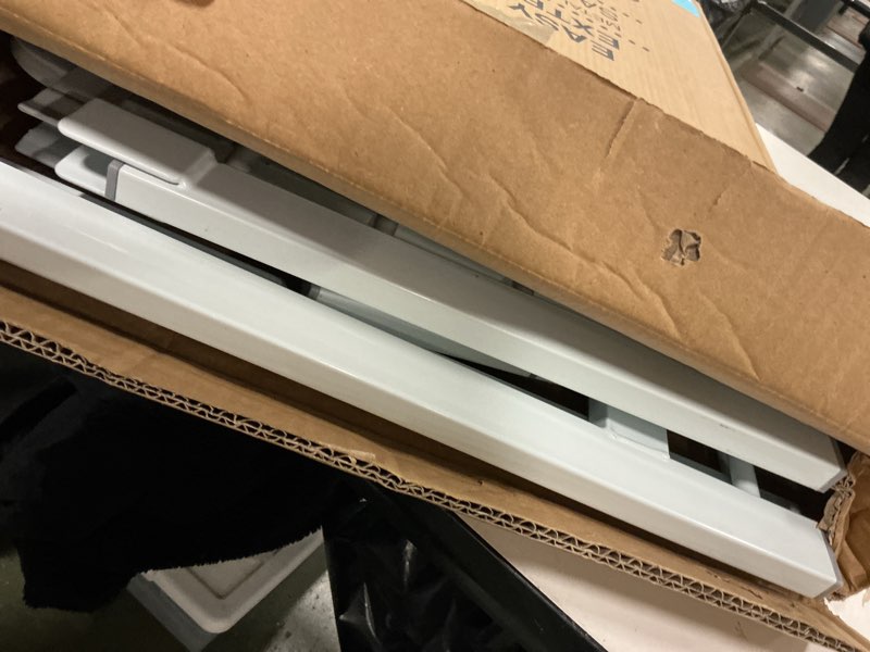 Condition photo showing As Is for Regalo Extra Wide Easy Open Metal Walk Through Baby Gate