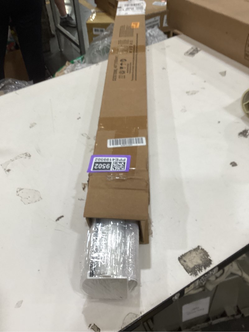 Condition photo showing Good Condition for luckup cordless zebra blinds roller shades for window-dual layer sheer blinds light control with valance day night privacy light filtering fabric, 40" w x 72" h, white 40"w x 72"h white-light filtering