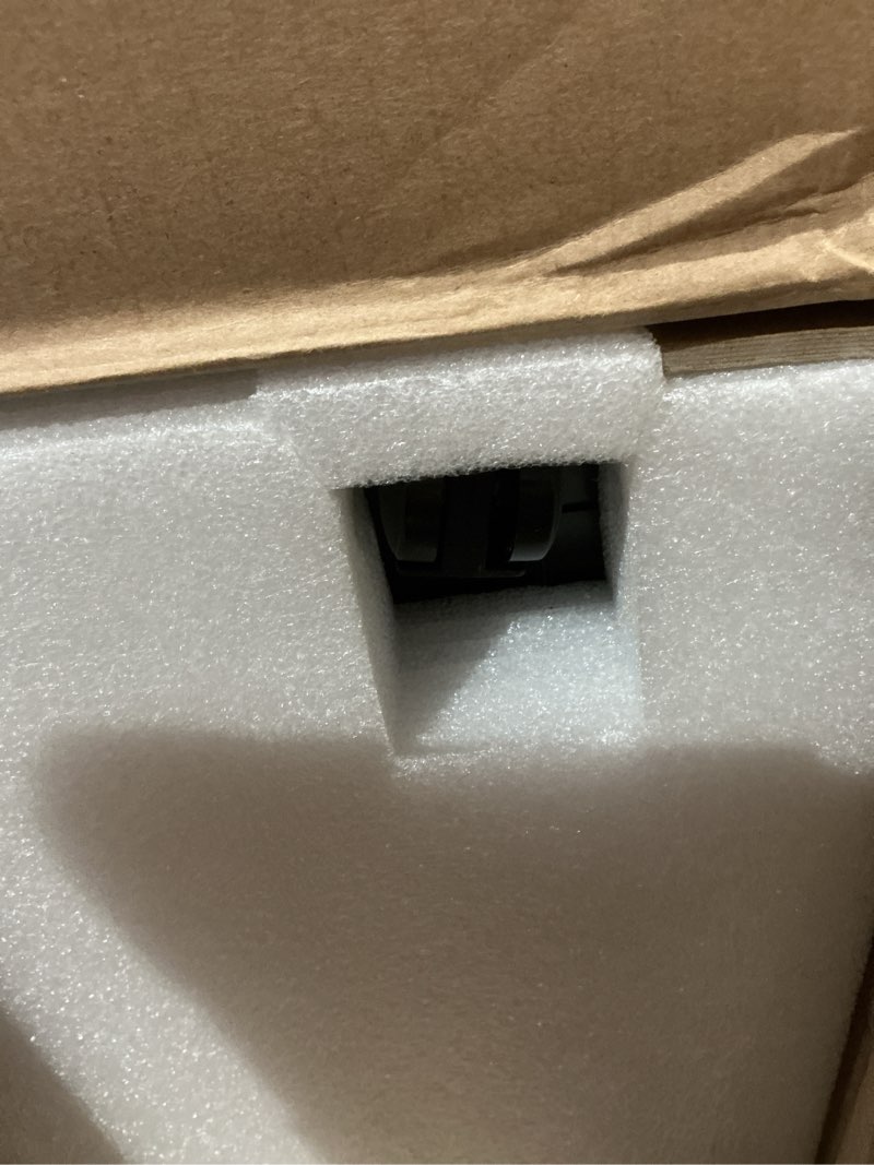 Condition photo showing As Is for bonsen 300-sheet auto feed paper shredder, p-5 high security heavy duty shredders for office use, 60 minutes non-stop micro cut shredding, 8.1-gal pullout bin, 58db quiet large paper shredder (s9221) 5/64" x 13/32"-300 sheet black