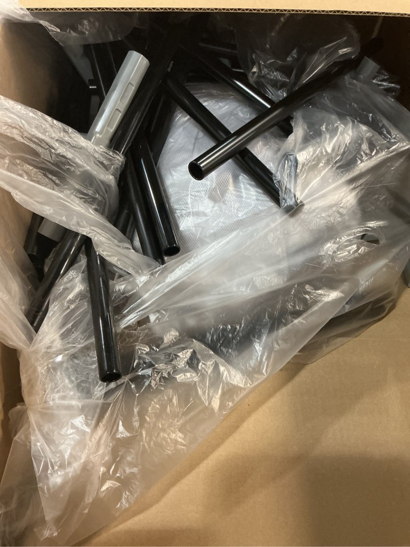 Condition photo showing As Is for 65 x 50 Inch Baby Playpen, Playpen for Babies and Toddlers, Baby Play Pen Playard for Indoor & Outdoor Active Center Game Fence, with Skin-Friendly Fabric and Soft Breathable Mesh, Grey Grey 65 × 50 Inch