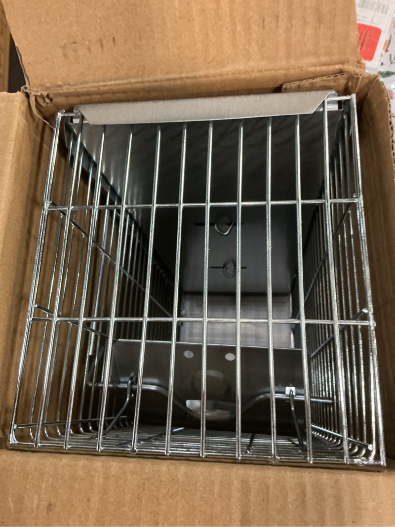 Condition photo showing Good Condition for faicuk heavy duty squirrel trap chipmunk trap rat trap and other similar-size rodents - 16.3” x 6” x 6.7”
