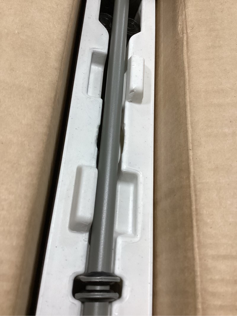 Condition photo showing As Is for Folding Table 6ft Portable Heavy Duty Plastic Fold-in-Half Utility Foldable Table Plastic Dining Indoor Outdoor for Camping, Picnic and Party, White White 6FT