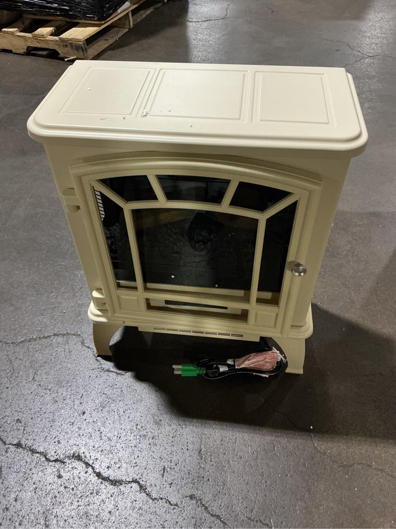 Condition photo showing Good Condition for duraflame Infrared Quartz Electric Stove Heater - DFI-591-22 - cream