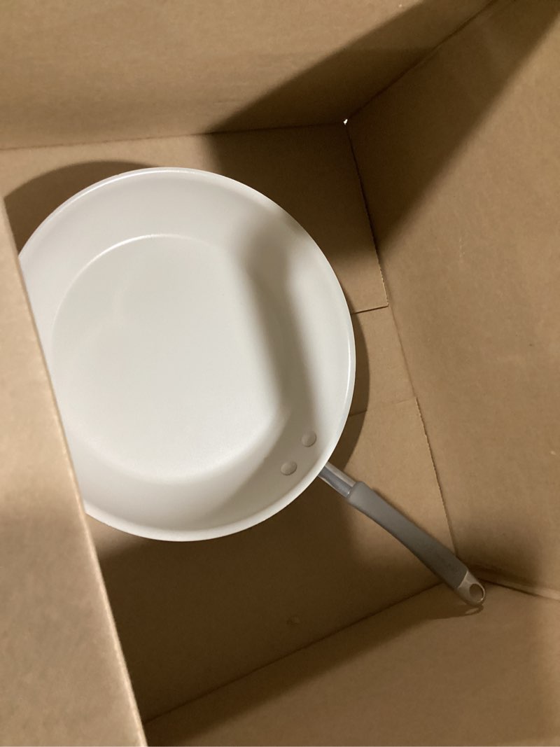 Condition photo showing Good Condition for  Similar to photo Rachael Ray Cook + Create Nonstick Frying Pan/Skillet, 10 Inch, Agave Blue Agave Blue 10 Inch