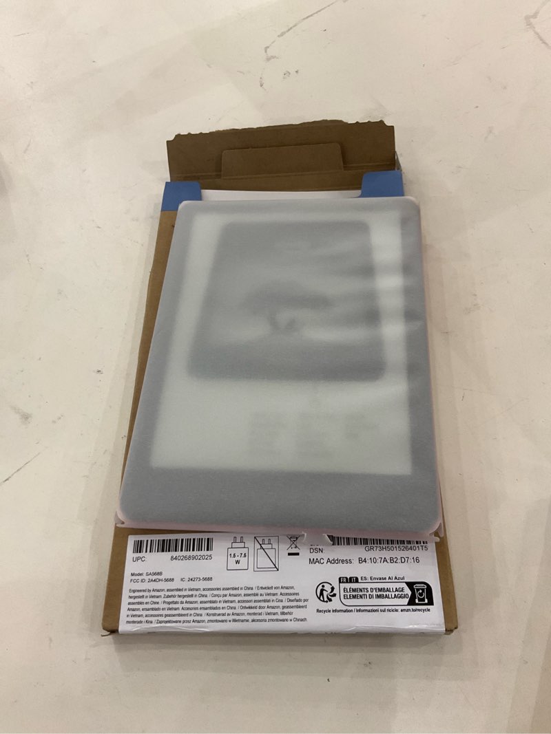 Kindle paperwhite color-raspberry