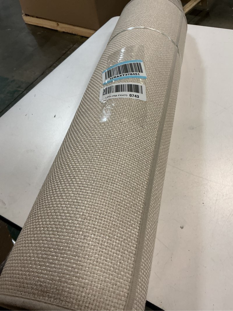 Condition photo showing Good Condition for goylser 16ft jute running rugs for hallway, kitchen rug runner non slip washable hall runner rug, beige runner for kitchen floor non slip beige 2'4" x 16' (rectangular)