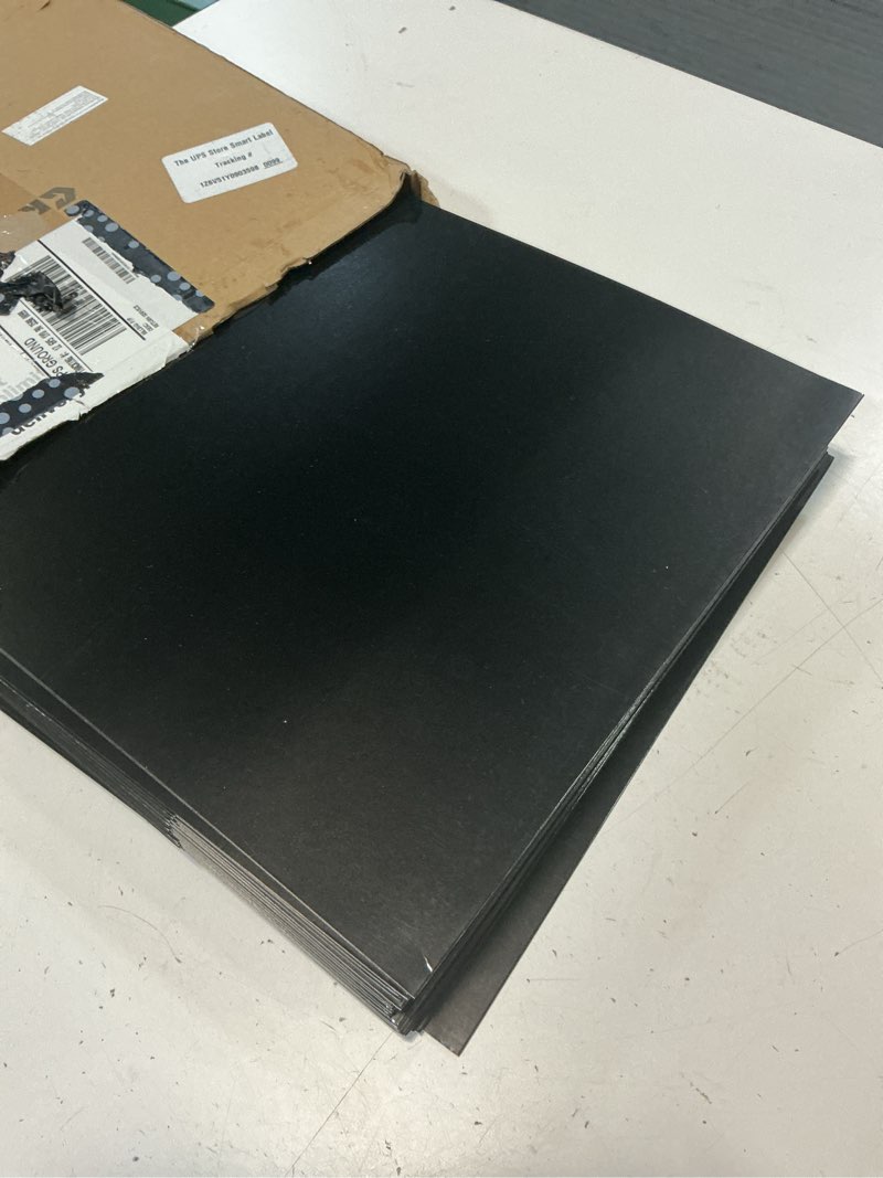 Condition photo showing New/Like New for crtiin 24 pcs privacy folders for students desk dividers standard school privacy cardboard board testing dividers shield for classroom teacher supplies keep eyes from roving(stylish,black) stylish black