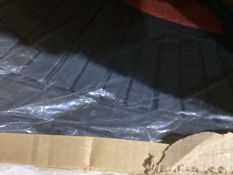Condition photo showing Good Condition for fh group car floor mats - heavy-duty rubber floor mats for cars, universal fit full set, trimmable automotive floor mats, climaproof floor mats for most sedan, suv, truck floor mats red