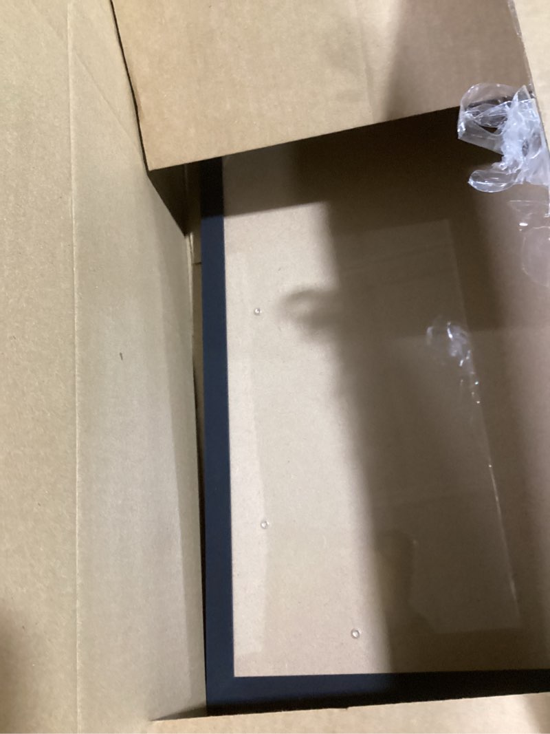 Condition photo showing Good Condition for lavie home 16x24 picture frame for wall display, 16x24 black picture frame with hd plexiglas, 16 x 24 poster frame 1 pack, display frame for vertical or horizontal, classic collection black 16x24 1