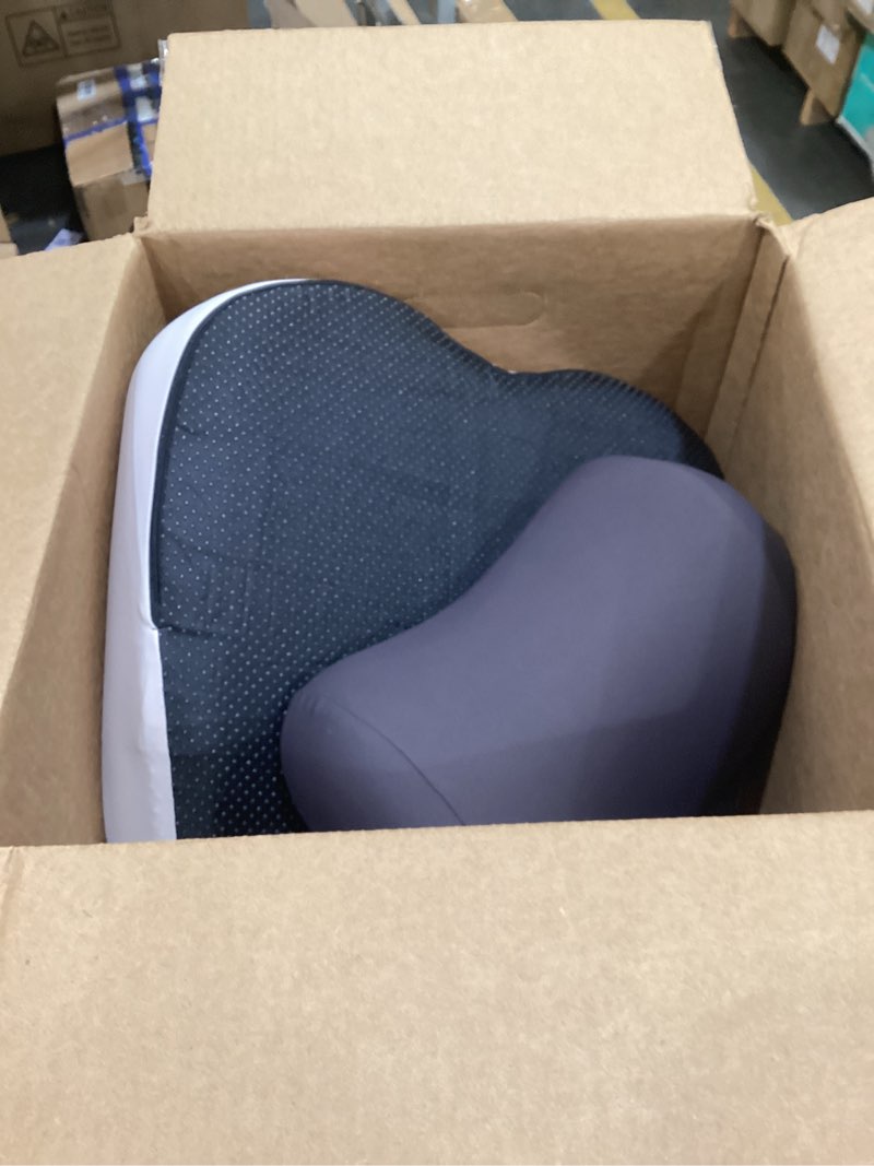 Condition photo showing Good Condition for Truck Seat Cushion and Headrest 2-in-1 Set for Truck Driver, Lumbar Support Car Cushions for Long Haul Driving, Memory Foam for Semi Truck & Big Rig, Ergonomic Relief for Back & Sciatic Pain