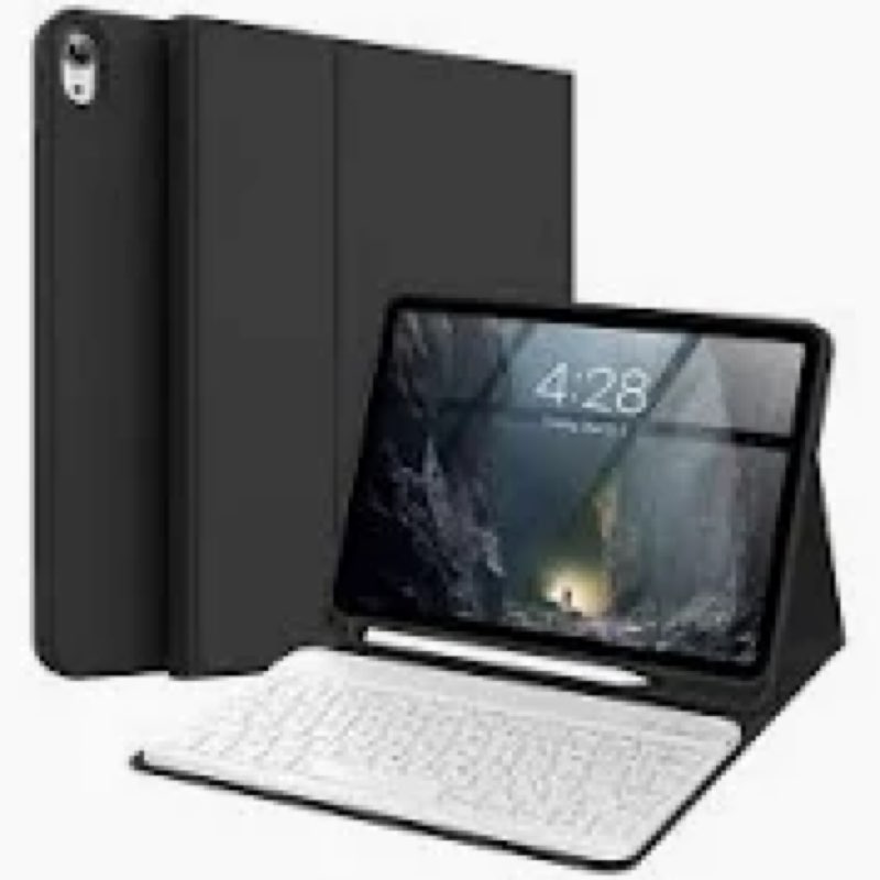 KVTVOU Keyboard Case for iPad (A16) 11th/10th Generation (11/10.9 Inch, 2025/2022) with Pencil Holde