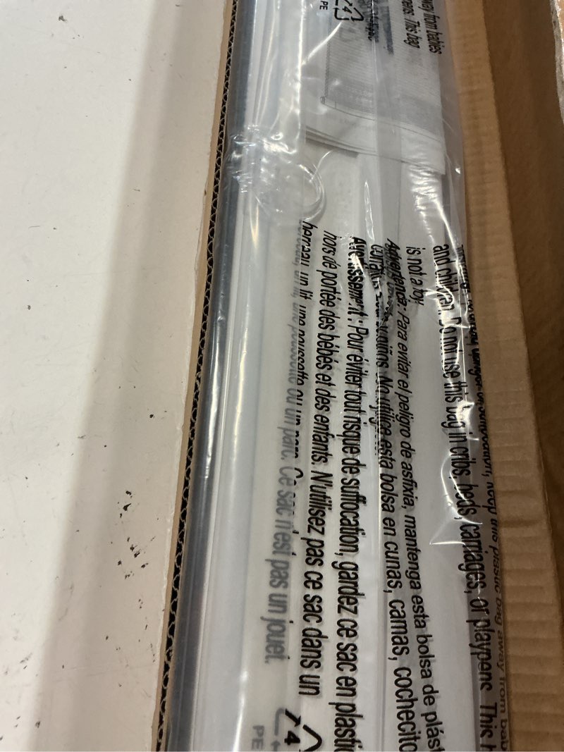 Condition photo showing New/Like New for lazblinds no tools no drill cordless cellular shades, light filtering honeycomb shades for home, thermal insulation blinds for windows, 29" w x 64" h, white light filtering-white 29" w x 64" h