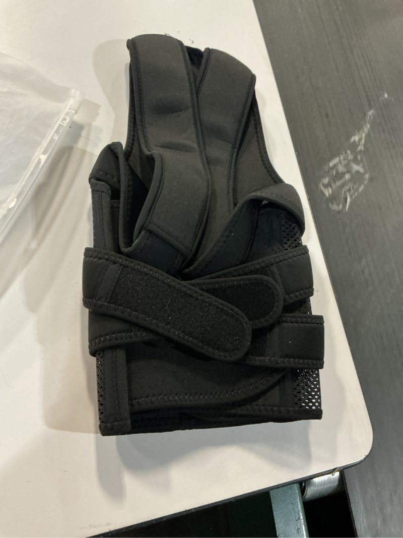 Condition photo showing Good Condition for Posture Corrector for Women and Men, Upgraded Full Back Brace Support, Adjustable Shoulder Straightener for Improving Back Posture, Relief for Upper and Lower Back, Lumbar, Neck, Shoulder Pain Black Small