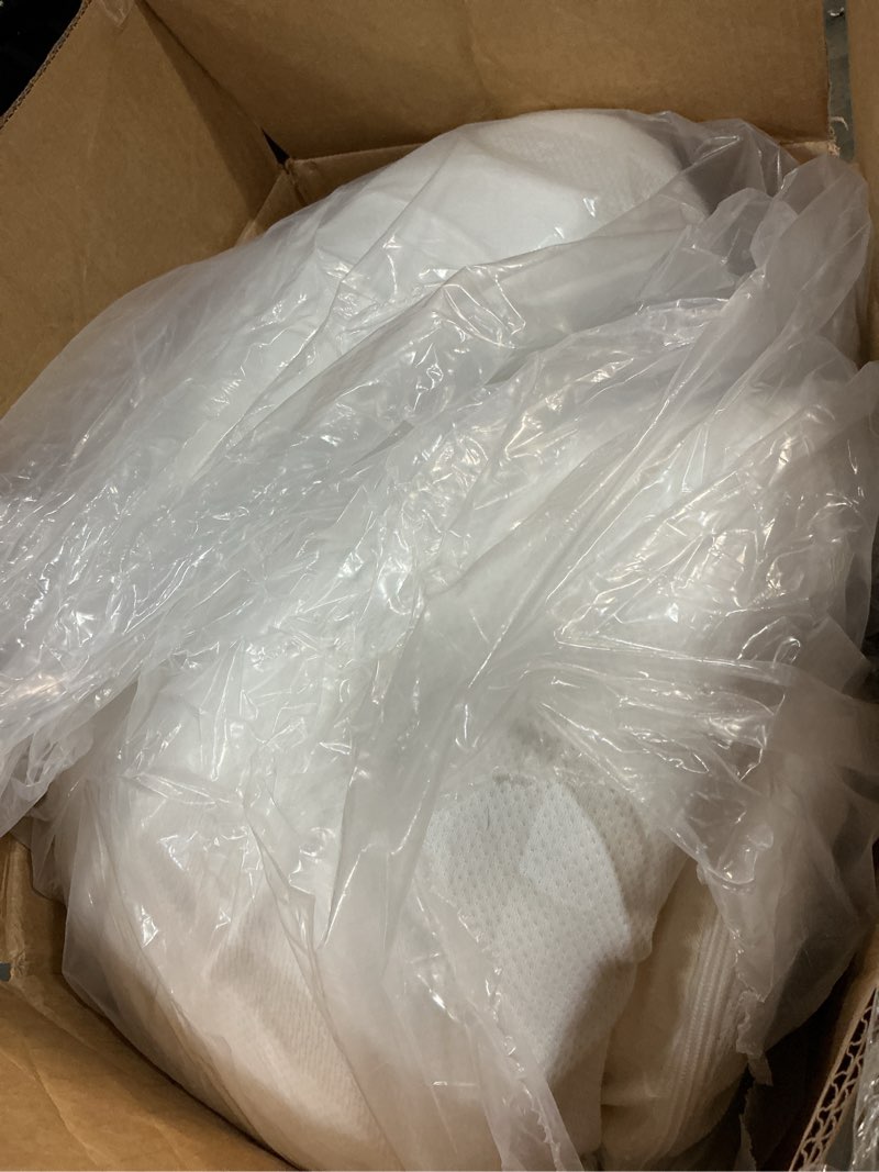 Condition photo showing As Is for tempur-pedic tempur-adapt + cooling 3-inch king mattress topper medium luxury premium foam, washable cover, medium cooling topper,white king 3" + cooling