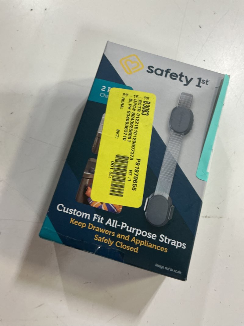 Condition photo showing As Is for safety 1st custom fit all purpose strap, décor 2 count (pack of 1)