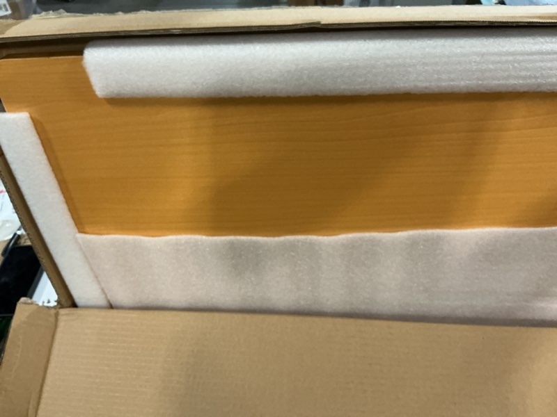 Condition photo showing As Is for portable tap dance floor, 47" x 27" tap board for tap dancing, 0.5" thick cushioned base tap dance floor mat with non-slip eva foam backing, for jazz, pop, and lyrical ballet practice, home & studio