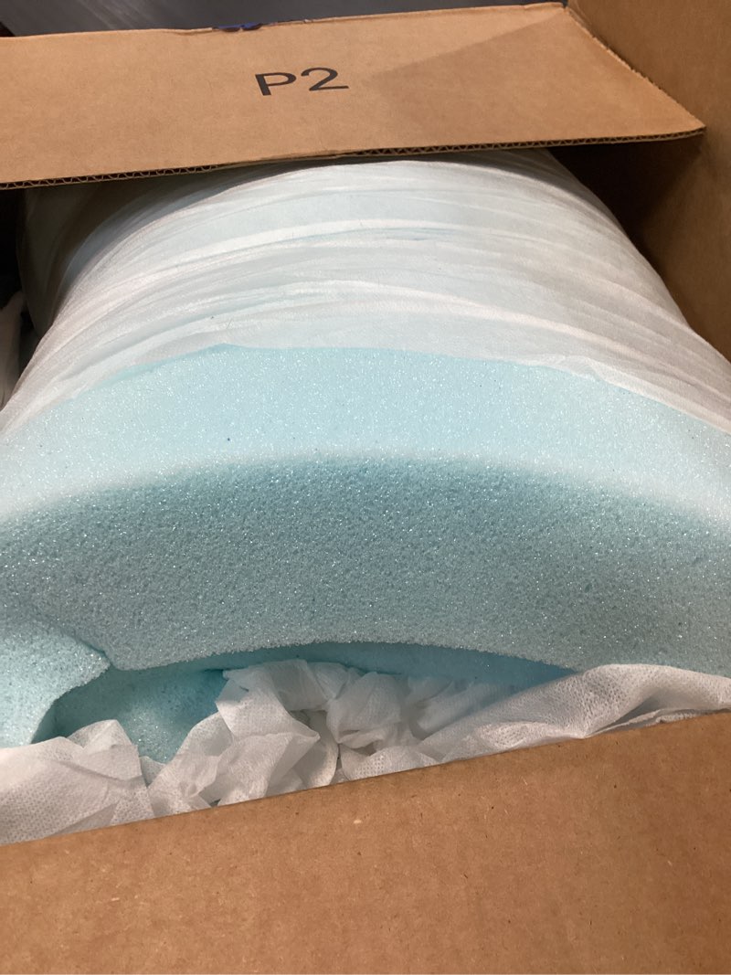 Condition photo showing Good Condition for linenspa memory foam mattress topper, full size - 3 inch gel infused memory foam - plush feel - cooling and pressure relieving - certipur certified full 3 inch classic gel