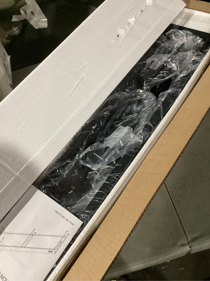 Condition photo showing New/Like New for SUPERJARE 102 Inch Sofa Table with 2 Power Outlets and USB-C Ports, 5.9 Inch Narrow Console Table with Storage, Extra-Long, for Entryway Hallway Couch Behind Sofa, Small Spaces, Rustic Brown Rustic Brown 5.9"D x 102.3"W x 29.7"H