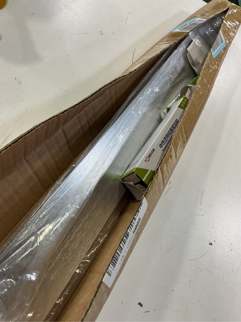 Condition photo showing New/Like New for 30" slide-in range rear filler kit w10113901a, stove gap universal triangular filler strip, top trim kit between stove and wall for whirlpool & most brand, durable aluminum silver