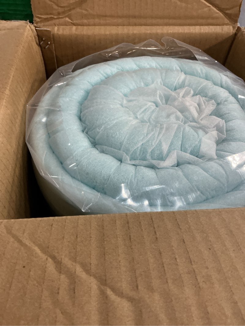 Condition photo showing New/Like New for LINENSPA Memory Foam Mattress Topper - 2 Inch Gel Infused Memory Foam - Plush Feel - Cooling and Pressure Relieving - CertiPUR Certified - Dorm Room Essentials - Queen Size Queen 2 Inch Classic Gel