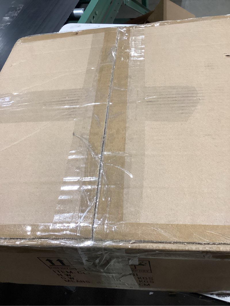 Condition photo showing Good Condition for VONLUCE Crystal Light Fixture, Modern Semi Flush Mount Ceiling Light, 15" Round 4-Light Crystal Chandelier Hallway Lighting for Kitchen Bedroom Living Room Dining Room Entryway Closet, Nickel Nickel 15inch