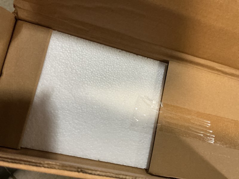 Condition photo showing New/Like New for HOMISSUE Corner Shelf, 6 Tier Tall Narrow Bookshelf 76.9", Industrial Corner Bookcase with Storage for Home Office Living Room and Bedroom, Rustic Brown Rustic Brown 6-tier(14.8"D x 14.8"W x 76.9"H)