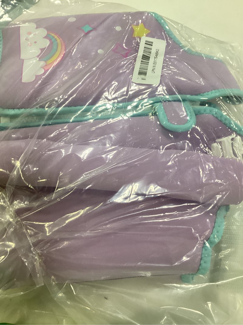 Condition photo showing Good Condition for pottwal swim vest for kids - swim jacket - made of neoprene & epe - with adjustable crotch strap 8 pockets - purple unicorn small