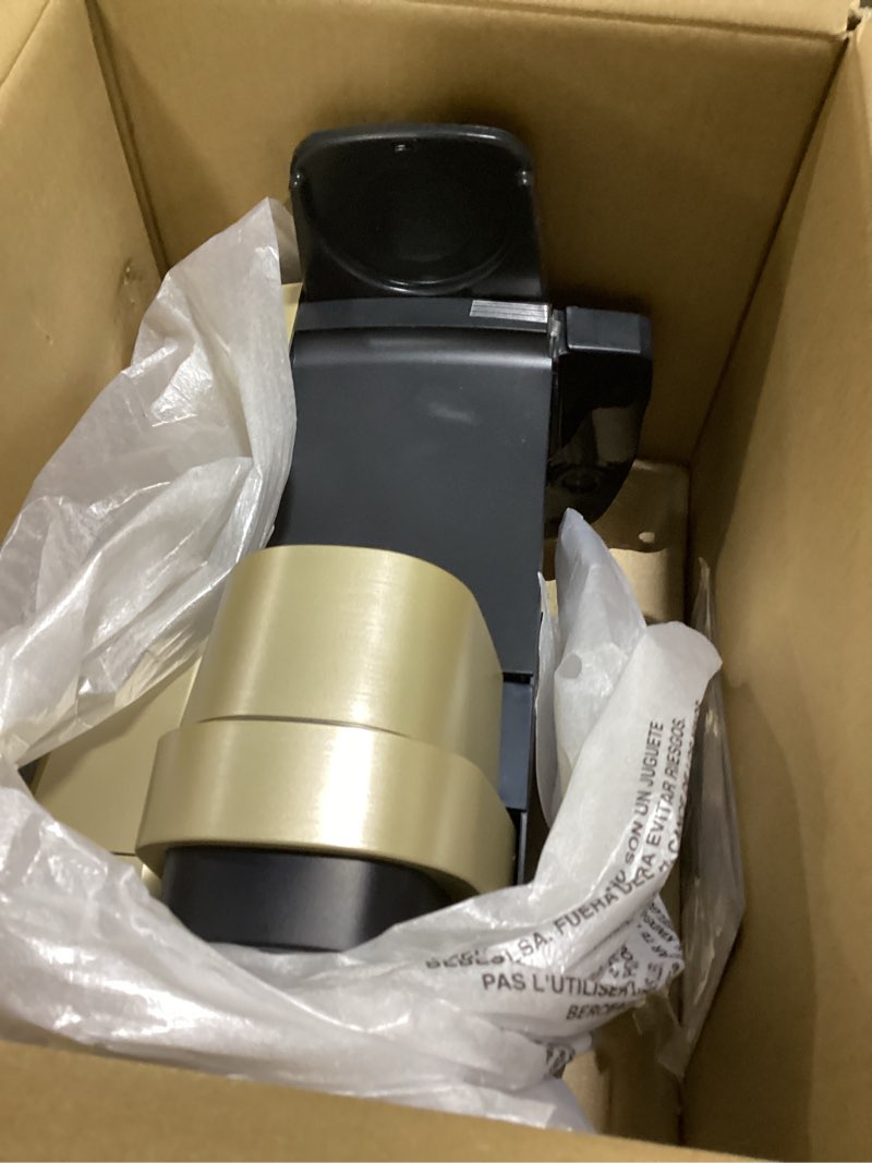 Condition photo showing As Is for Keurig K-Elite Single Serve K-Cup Pod Coffee Maker, with Strength and Temperature Control, Iced Coffee Capability, 8 to 12oz Brew Size, Programmable, Brushed Gold