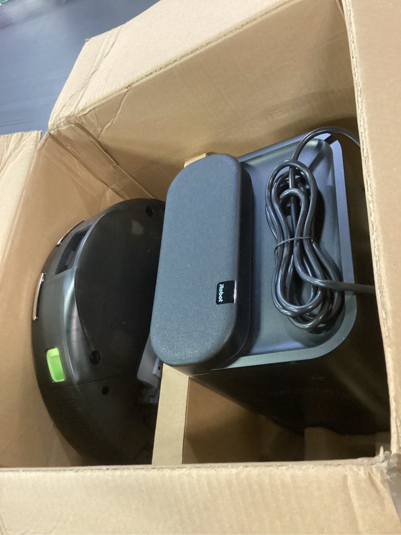 Condition photo showing Good Condition for iRobot Roomba 104 2in1 Vacuum & Mop Robot - Self-Empties for 75 Days, Intense Power-Lifting Suction, Vacuums All Floors, Ideal for Pet Hair, LiDAR Smart Navigation Mapping, Mops Hard Floors Roomba 104 Combo