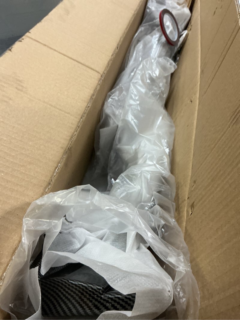 Condition photo showing Good Condition for Front Bumper Lip Spoiler Compatible with BMW G80 M3 G82 M4 2021-2024 Carbon Fiber Printing Front Splitter