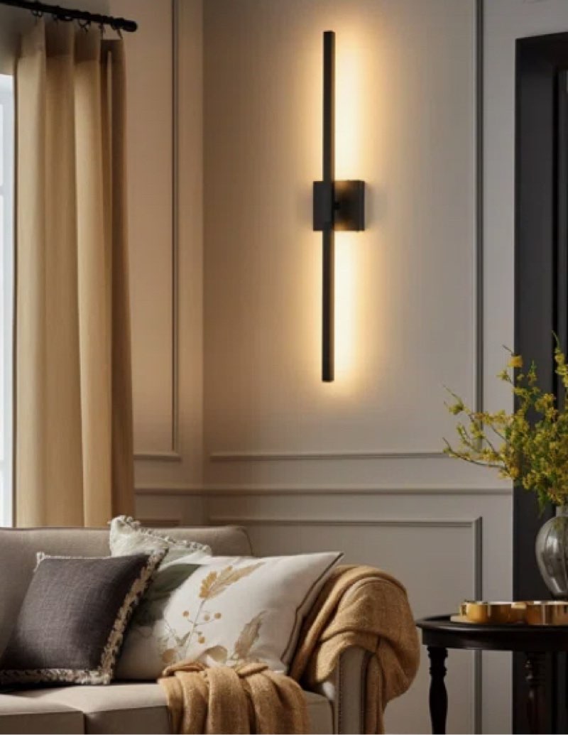 dimmable cordless led wall sconce with remote - aluminum battery operated?