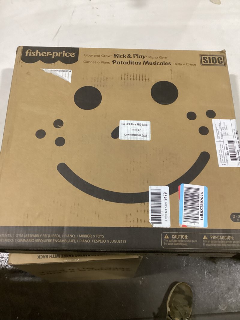 Condition photo showing New/Like New for Fisher-Price Glow and Grow Kick & Play Piano Gym