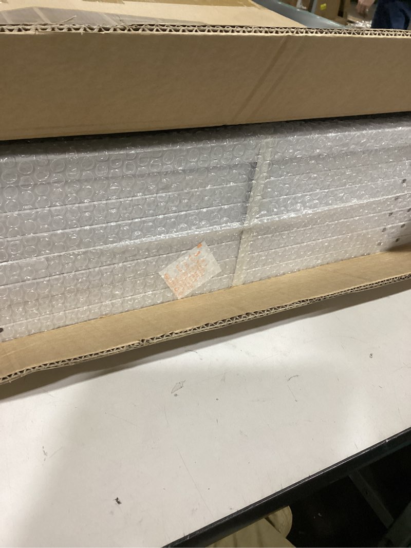 Condition photo showing Good Condition for Clear Acrylic Dog Play Pen Indoor - 39 Inch 8-Panel Pet Enclosure for Small Dogs & Cats, Outdoor Use with Door, Easy Assemble & Cleaning