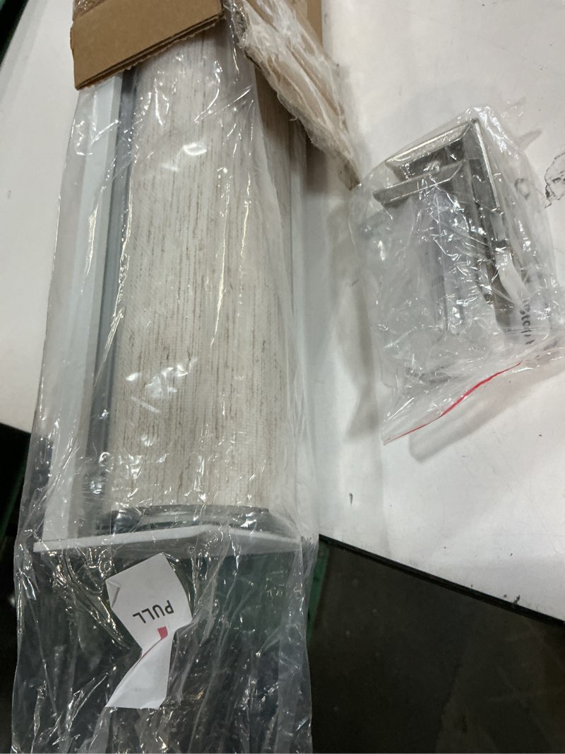 Condition photo showing Good Condition for persilux cordless blinds for indoor window blinds light filtering roller shades natural woven uv protection window shades pull down roller blinds for home sliding doors (cream 21" w x 72" h) 21"w x 72"h cream (light filtering)