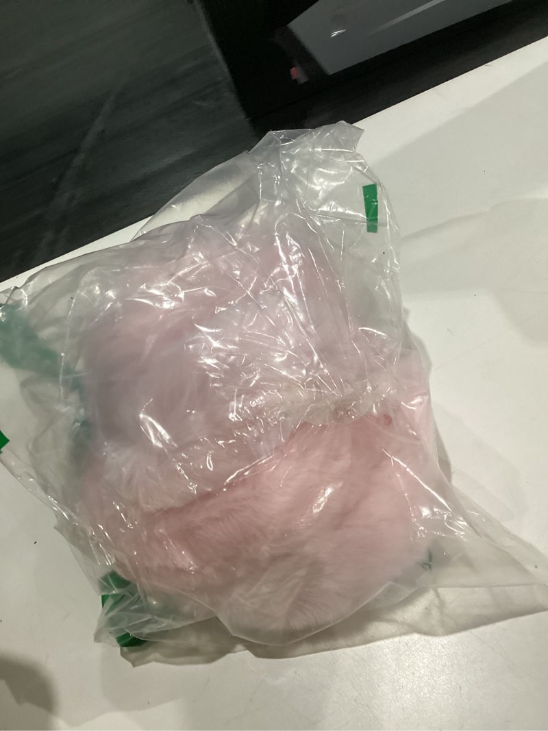 Condition photo showing Good Condition for Clothclose Ear Muffs for Kids - Furry Ear Muffs for Winter Women Girls Boys, Foldable Cozy Winter Earmuffs Warmers Pink