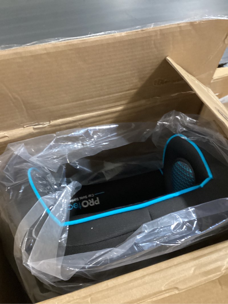 Condition photo showing Good Condition for baby trend protect 2-in-1 folding booster car seat, aqua tech – fold-flat travel-ready design, lightweight build, belt-positioning comfort
