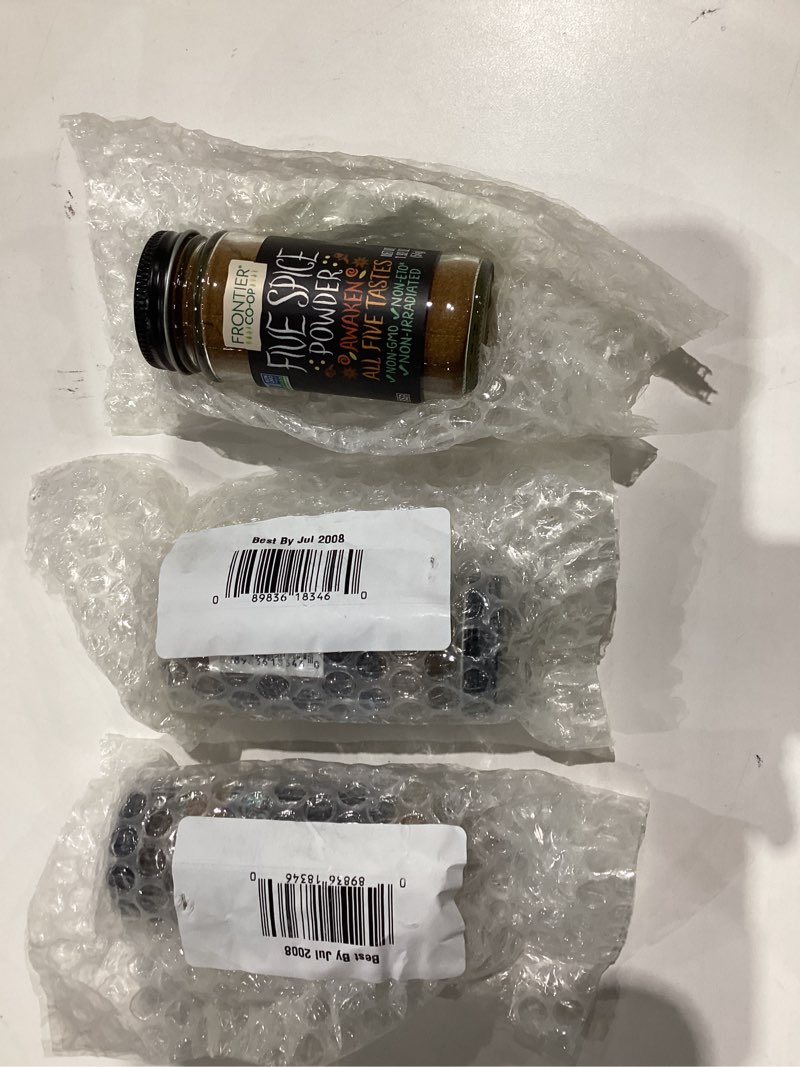 Condition photo showing New/Like New for Frontier Co-op Five Spice Powder, 1.92 oz - Seasoning Mix of Cinnamon, Fennel Seed, Cloves, Star Anies, and White Pepper - For Chinese Inspired Entrées