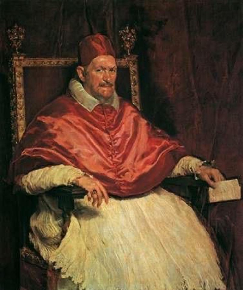 Pope Innocent X Poster Print by Diego Velazquez (20 x 24)