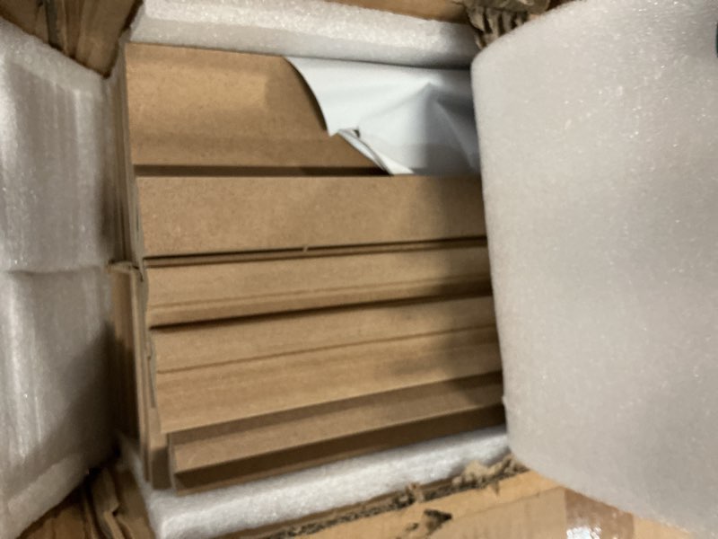 Condition photo showing New/Like New for art3d premade board and batten paintable wainscoting kit, mdf accent wall panel for kitchen bedroom living room home decor covers 189 x 54 in. molding trim slat with edge strip 189 x 54 inch log color
