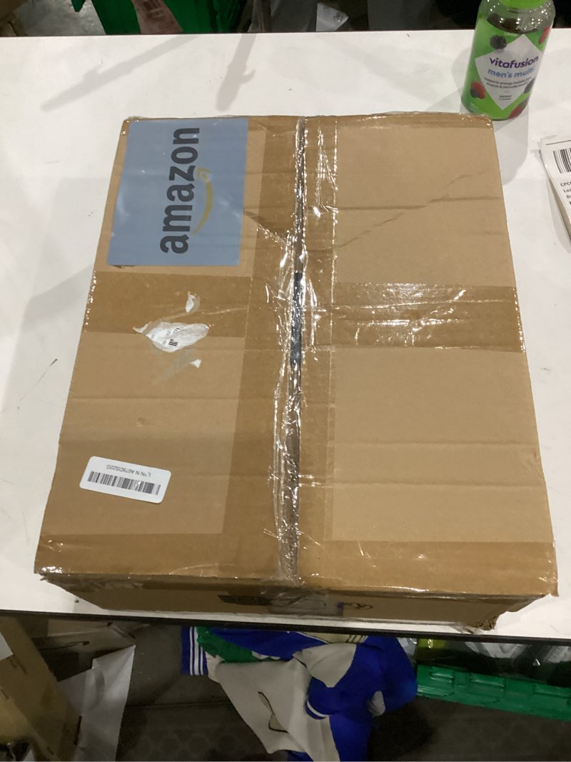 Condition photo showing As Is for Kitstorack Laundry Basket Organizer, Laundry Hamper with Shelf & 2 Pull-Out Removable Bags, Dirty Clothes Hamper Organizer for Laundry Room Bathroom and Dorm, 2 x 11.8 gallons (44.5L) Rustic Brown?Black 2 Bags(28.4"L x 12.6"W x 27.6"H)