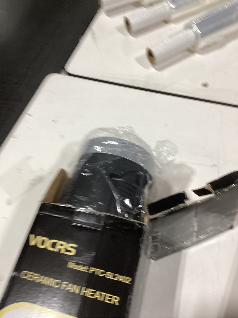 Condition photo showing New/Like New for Space Heater for Indoor Use with Remote - 70° Oscillating Tower Electric Heater, 24 Inchs, 12H Timer, 1500W Quiet PTC Ceramic Heating with Thermostat, Fast Safety Heat for Office, Home, Bedroom