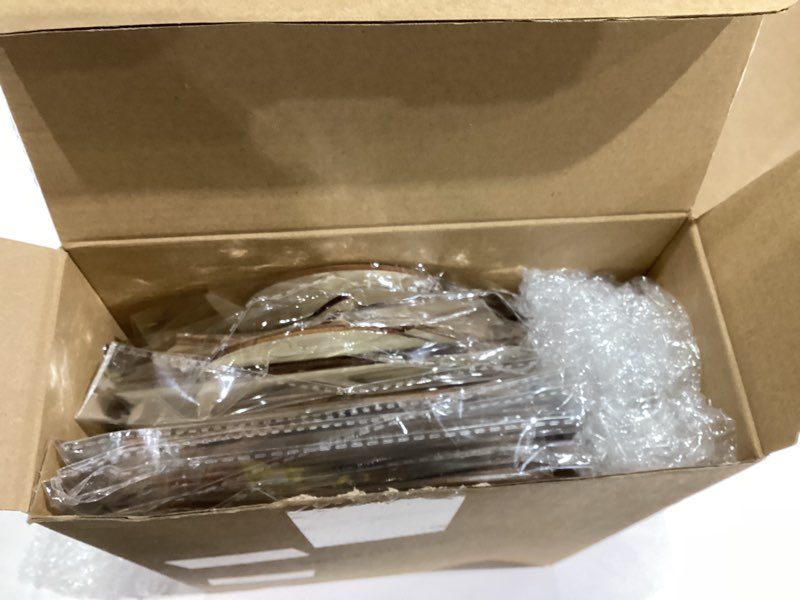 Condition photo showing New/Like New for DoubleFill 24 Pcs Halloween Painting Crafts Kits for Kids DIY Pumpkin Witch Ghost Wooden Crafts Kits Unfinished Wood Cutouts Table Decorations with Paint for Halloween Party Supplies Classroom Arts