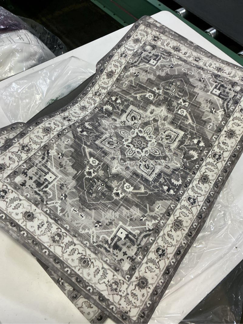 Condition photo showing Good Condition for hebe - 3 piece bohemian kitchen rug set with runner, non-slip washable kitchen rugs, thick kitchen mats, hallway rugs, laundry room rugs, daytime decor