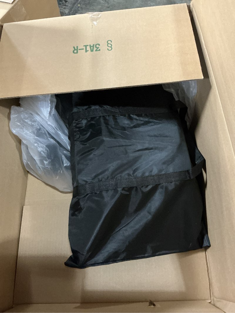 Condition photo showing As Is for Golf Net, 10x7ft Golf Hitting Aid with Foldable Tri-Turf Mat, Designed for Outdoor & Indoor Use, Practice Nets for Backyard Driving Real Balls, Ideal Gifts for Men Dad Husband & Golfers